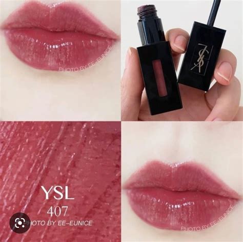 ysl lip stain no.50|YSL lip stain 407.